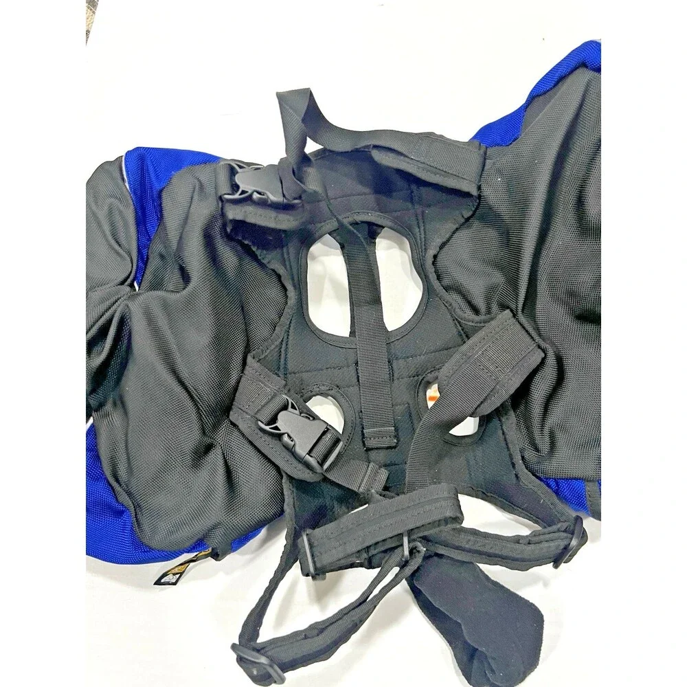 Ruffwear Dog Saddle Bags Medium Approach Style Pack blue harness